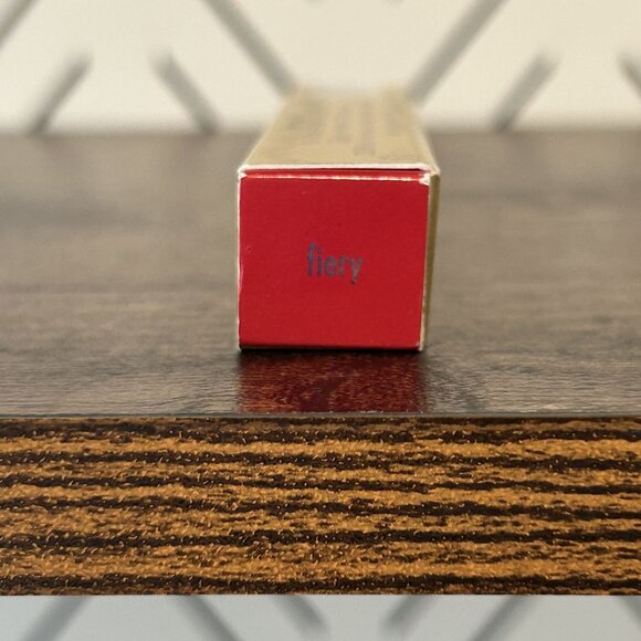 NEW Stila Fiery Stay All Day Liquid Lipstick Deep Red Lip .10 fl oz Full Size - Picture 3 of 6